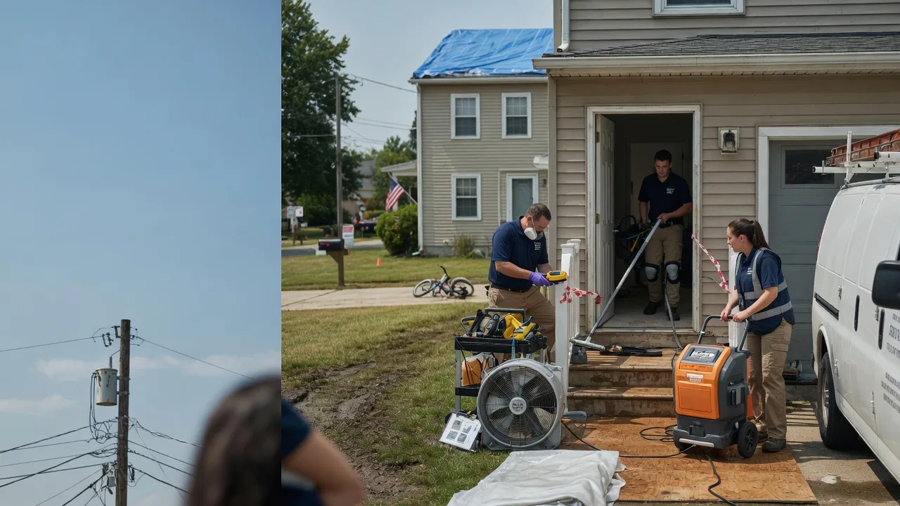 Water Damage Repair in Portage, IN near me